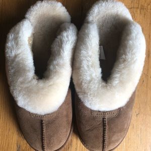 Brown Ugg Croquettes Slippers